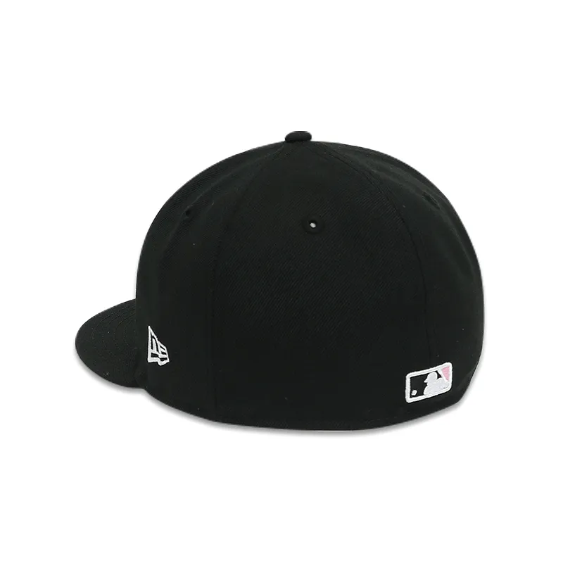 [12731574] LA Dodgers Paisley Bottom Black Men's Hat