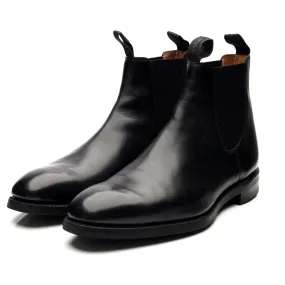 1880 'Chatsworth' Black Leather Chelsea Boots UK 11 G