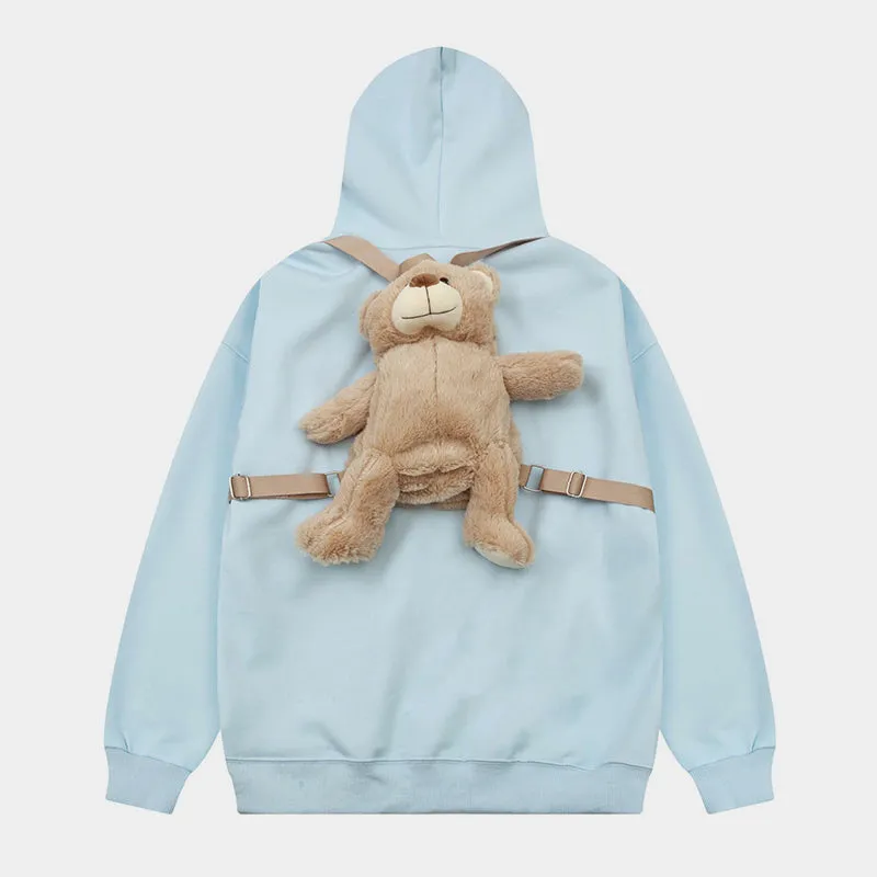 3D Teddy | Oversized Zipper Hoodie