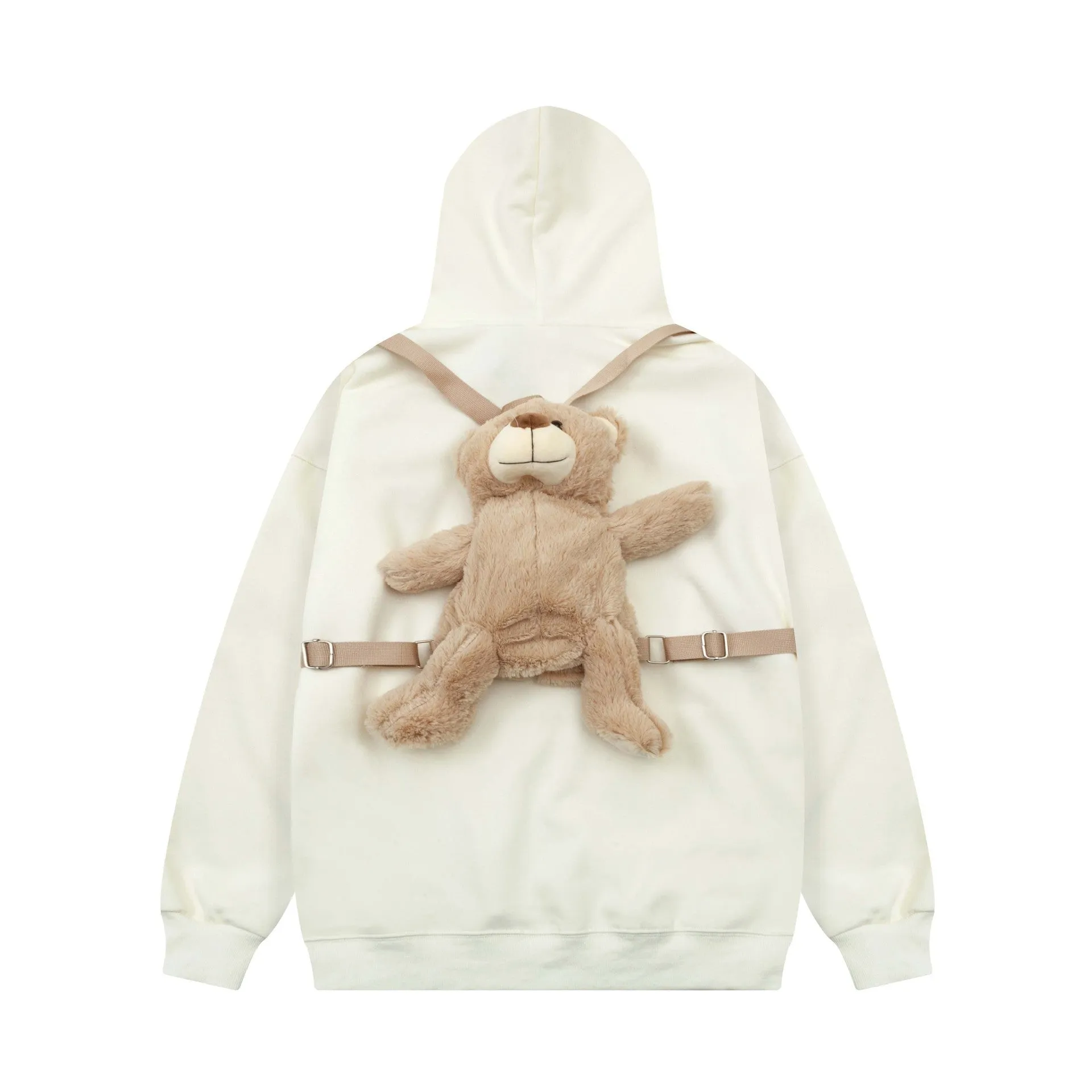 3D Teddy | Oversized Zipper Hoodie