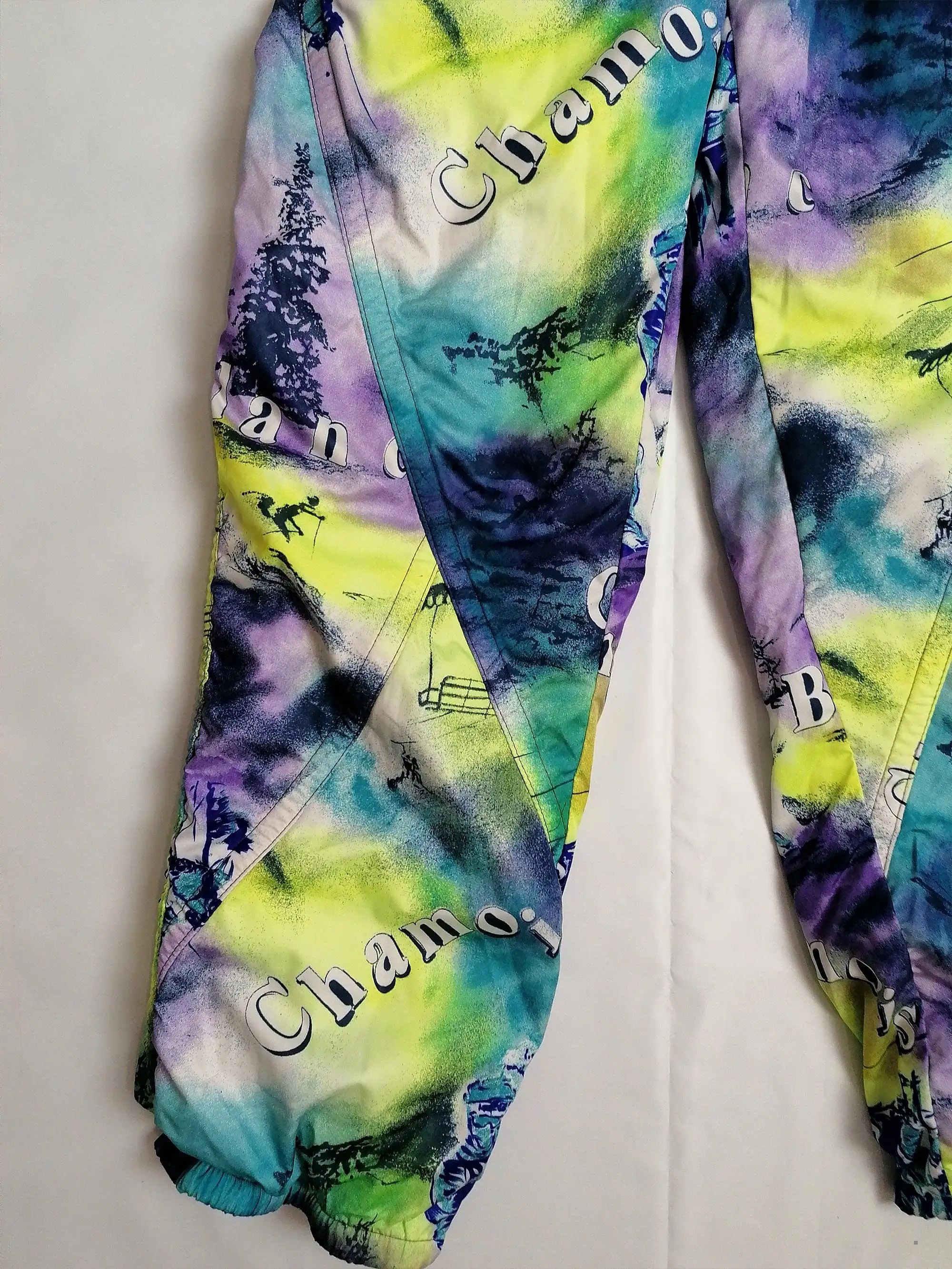 80's 90's Made in Finland Tie-Dye Ski Suit - size S-M