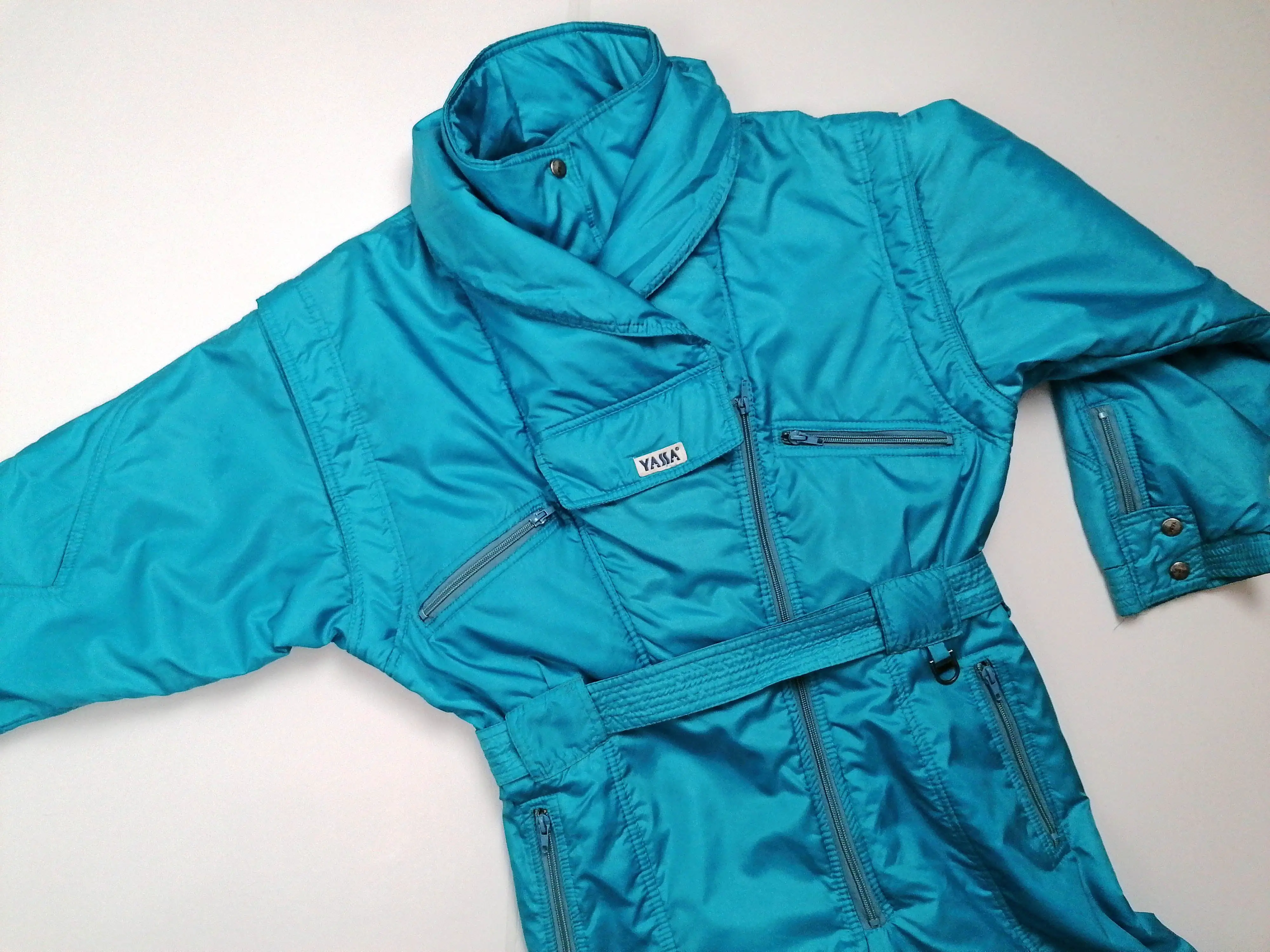 80's YASSA One Piece Ski Suit - size M / 40