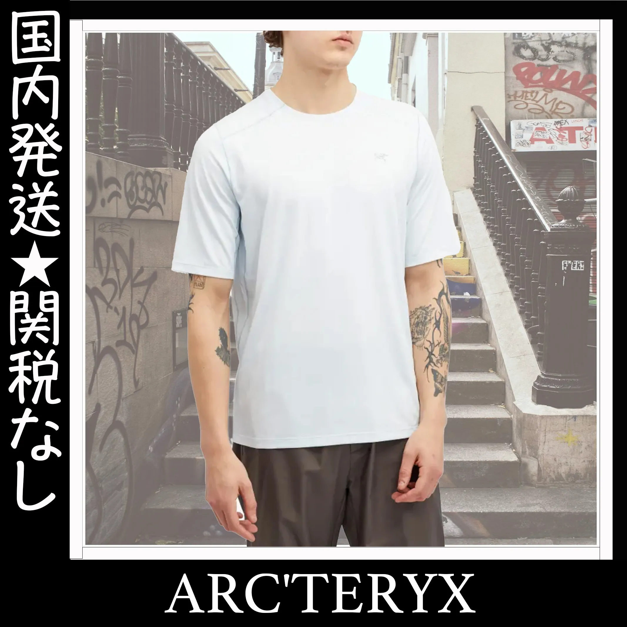 ARC'TERYX  |Crew Neck Unisex Street Style U-Neck Short Sleeves Logo