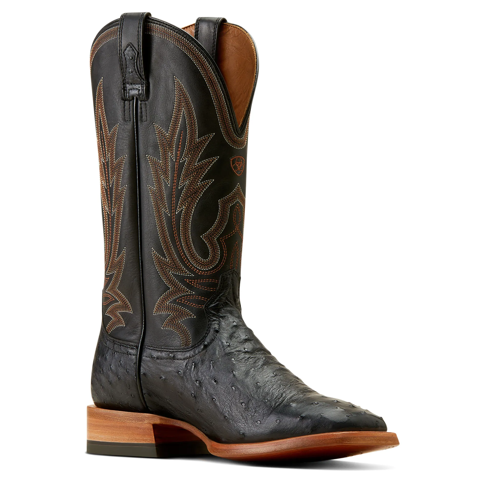 Ariat Mens Showboat Full Quill Black Boots