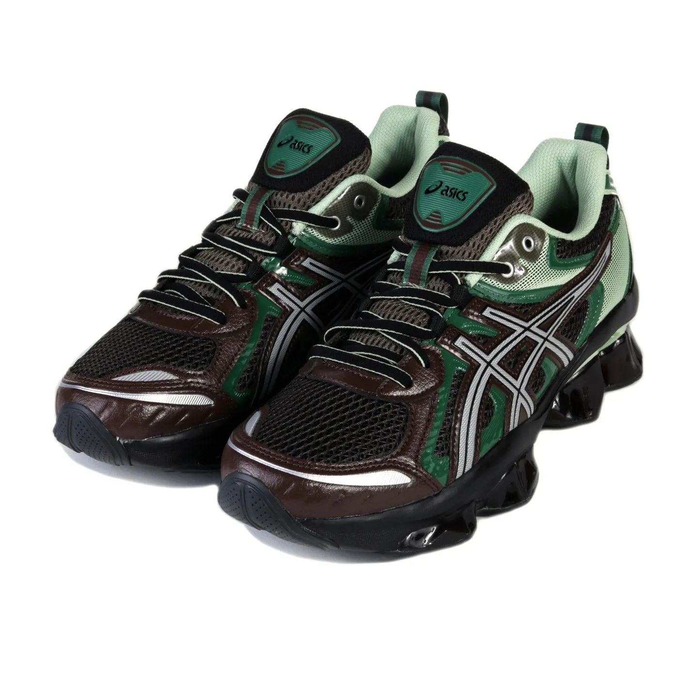 ASICS GEL-QUANTUM KINETIC DARK SEPIA / SHAMROCK GREEN