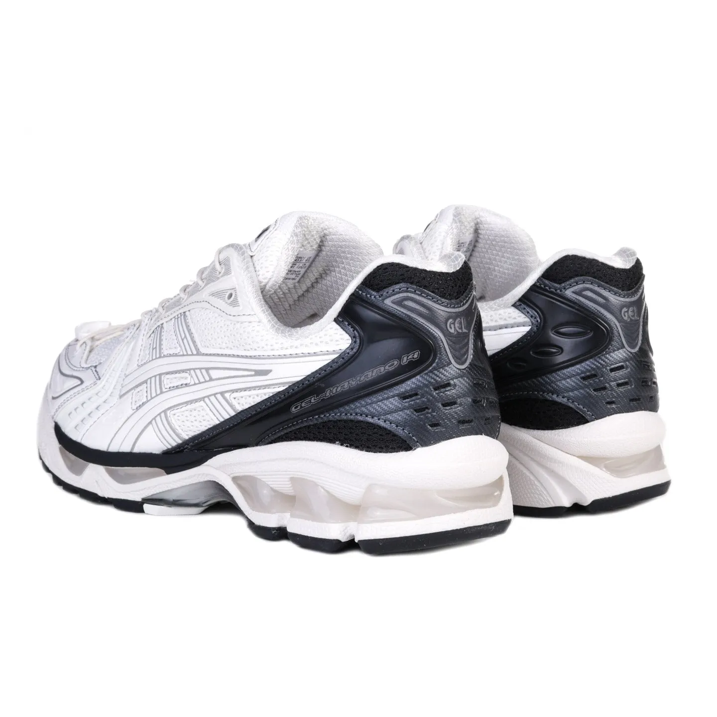 ASICS UNAFFECTED GEL-KAYANO 14 BRIGHT WHITE / JET BLACK