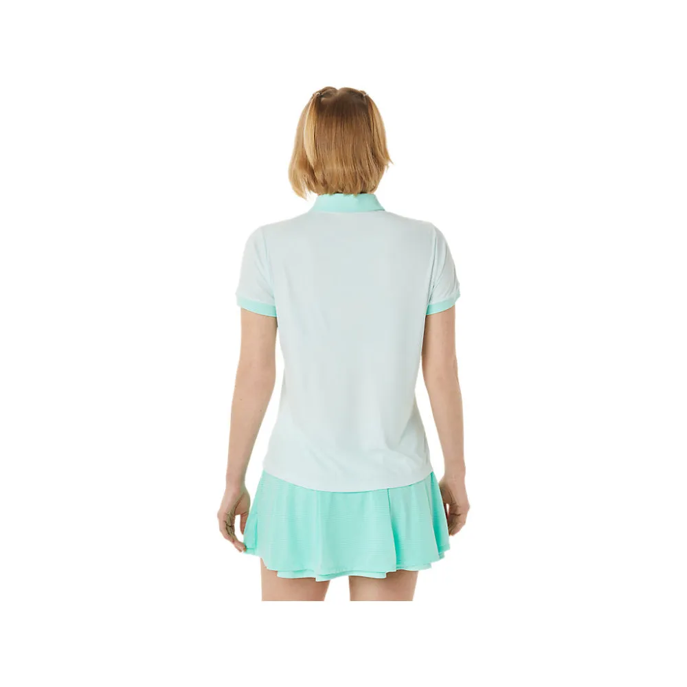 ASICS Women's Court Polo Shirt (Soothing Sea)