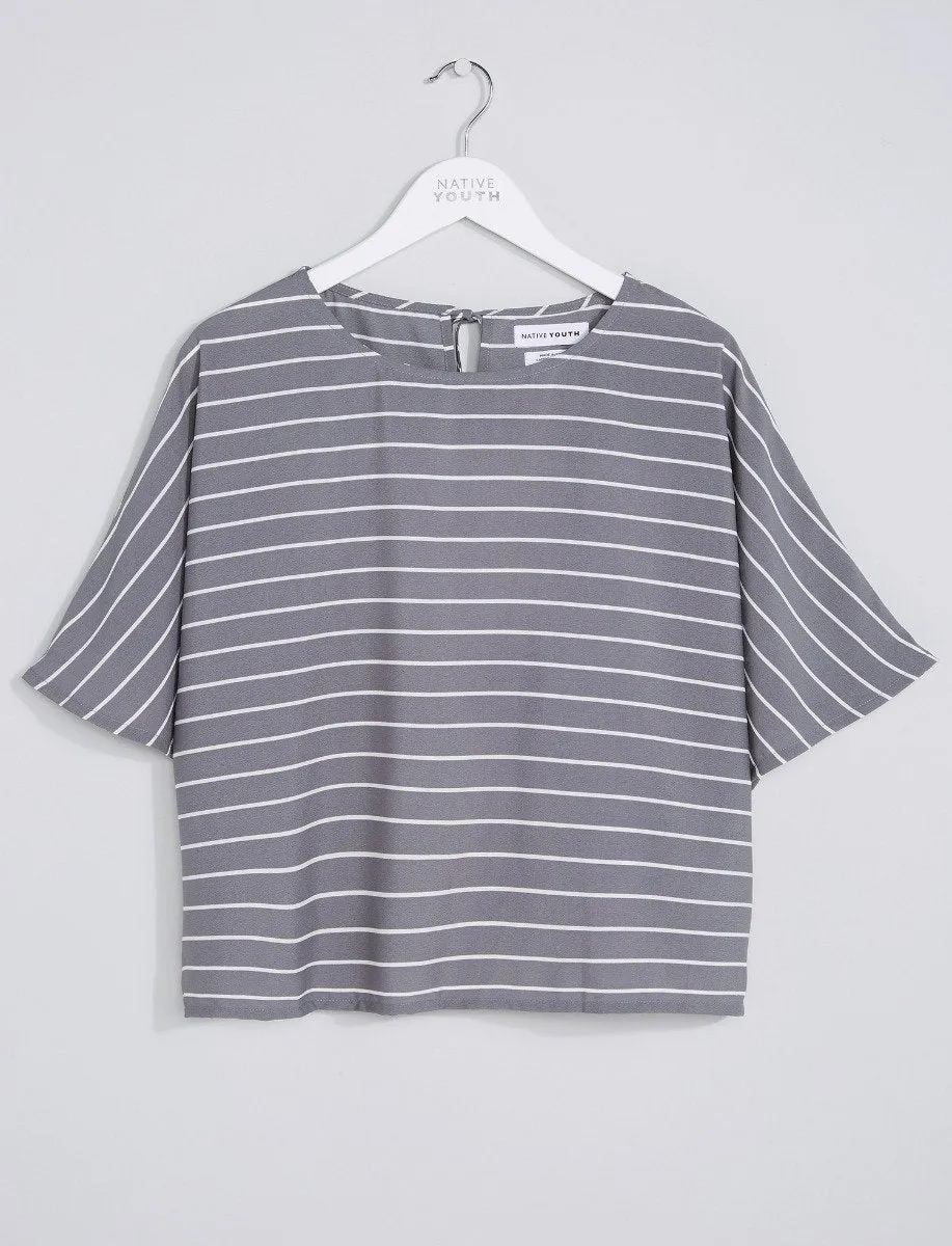 Aya Stripe Tee