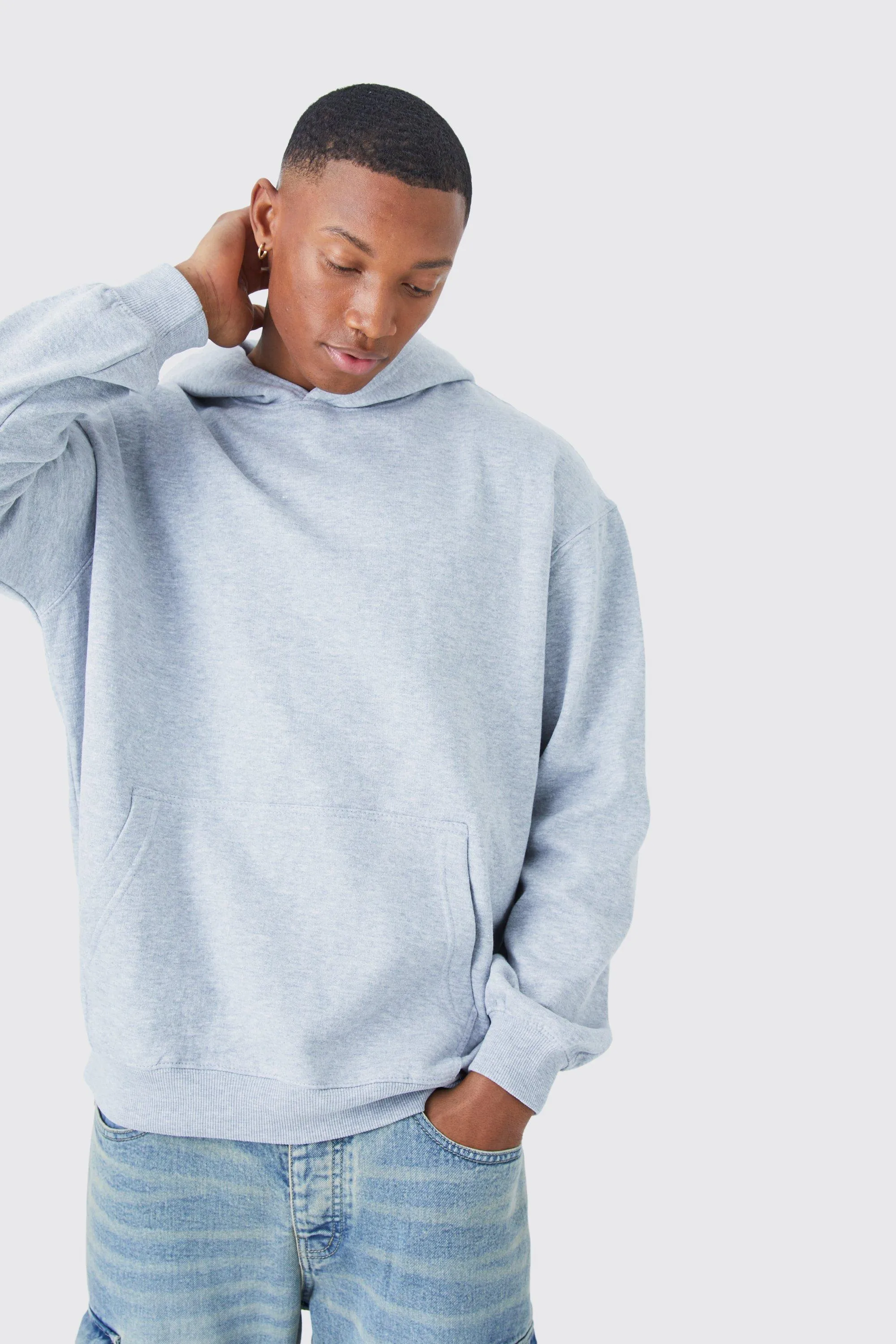 Basic Oversized Over The Head Hoodie