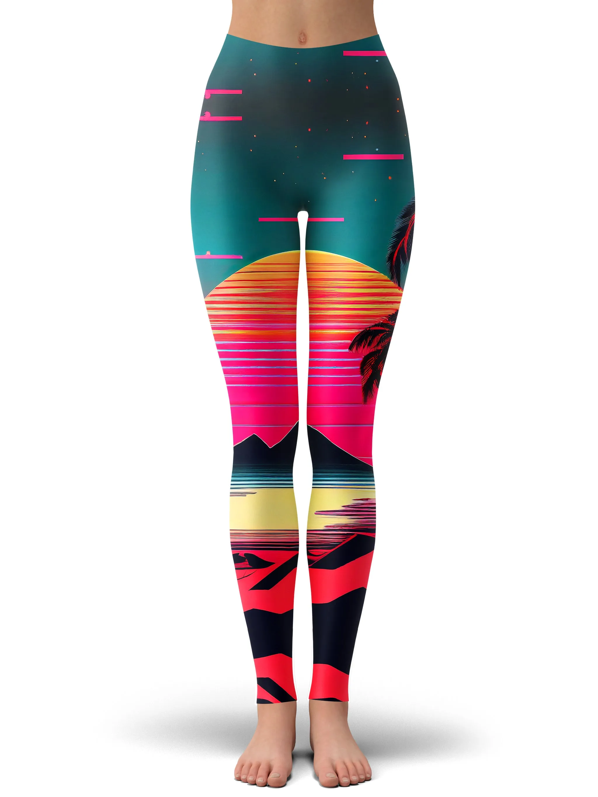 Beach Sunset Leggings