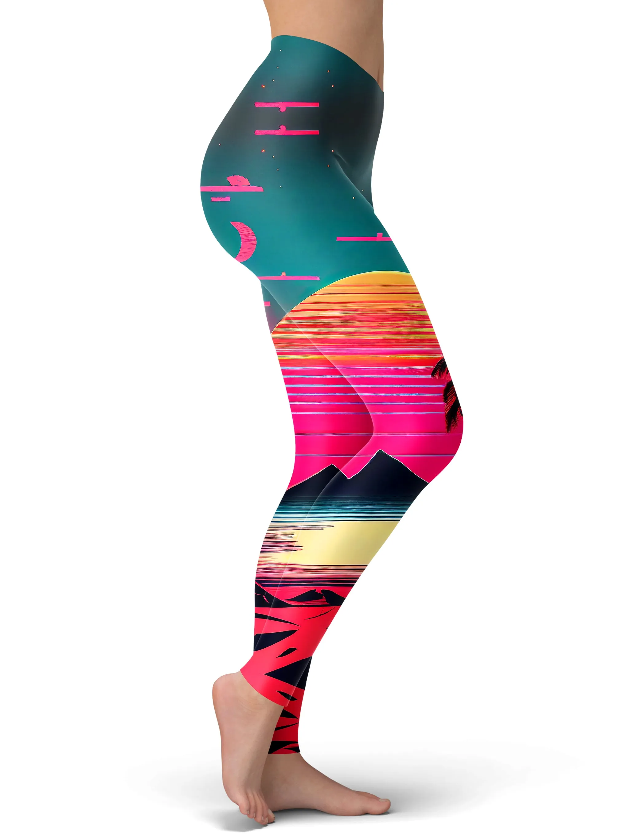 Beach Sunset Leggings