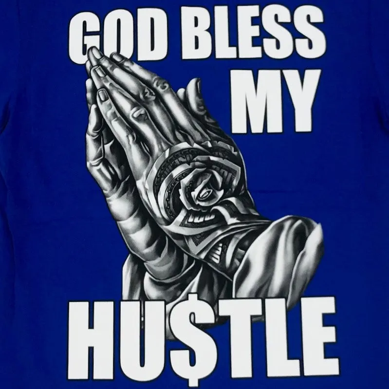 BILLIONAIRE God Bless My Hustle Graphic T-Shirt