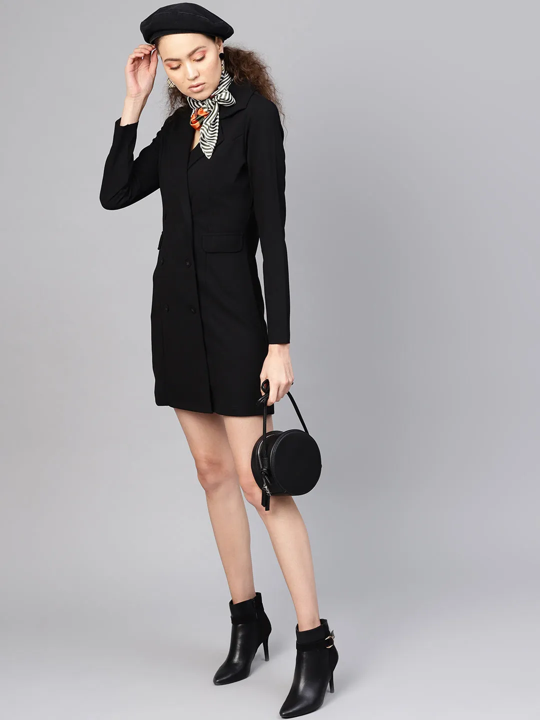 Black Blazer Dress