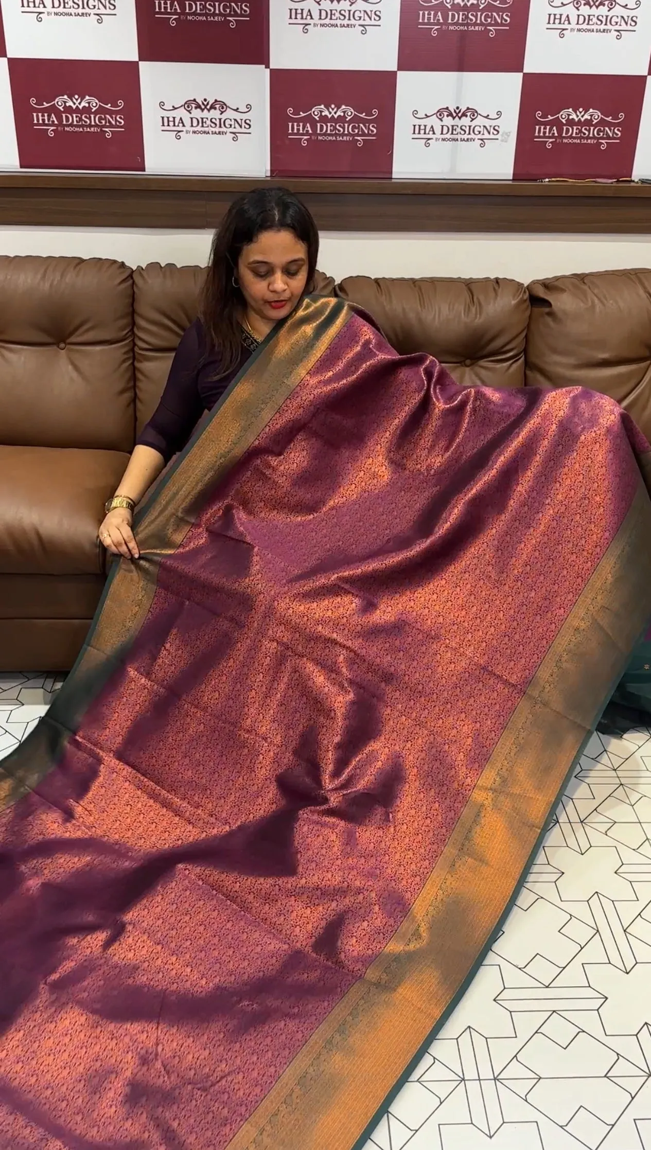 BUDGET BUY SEMI SILK SAREE - IHA 14514