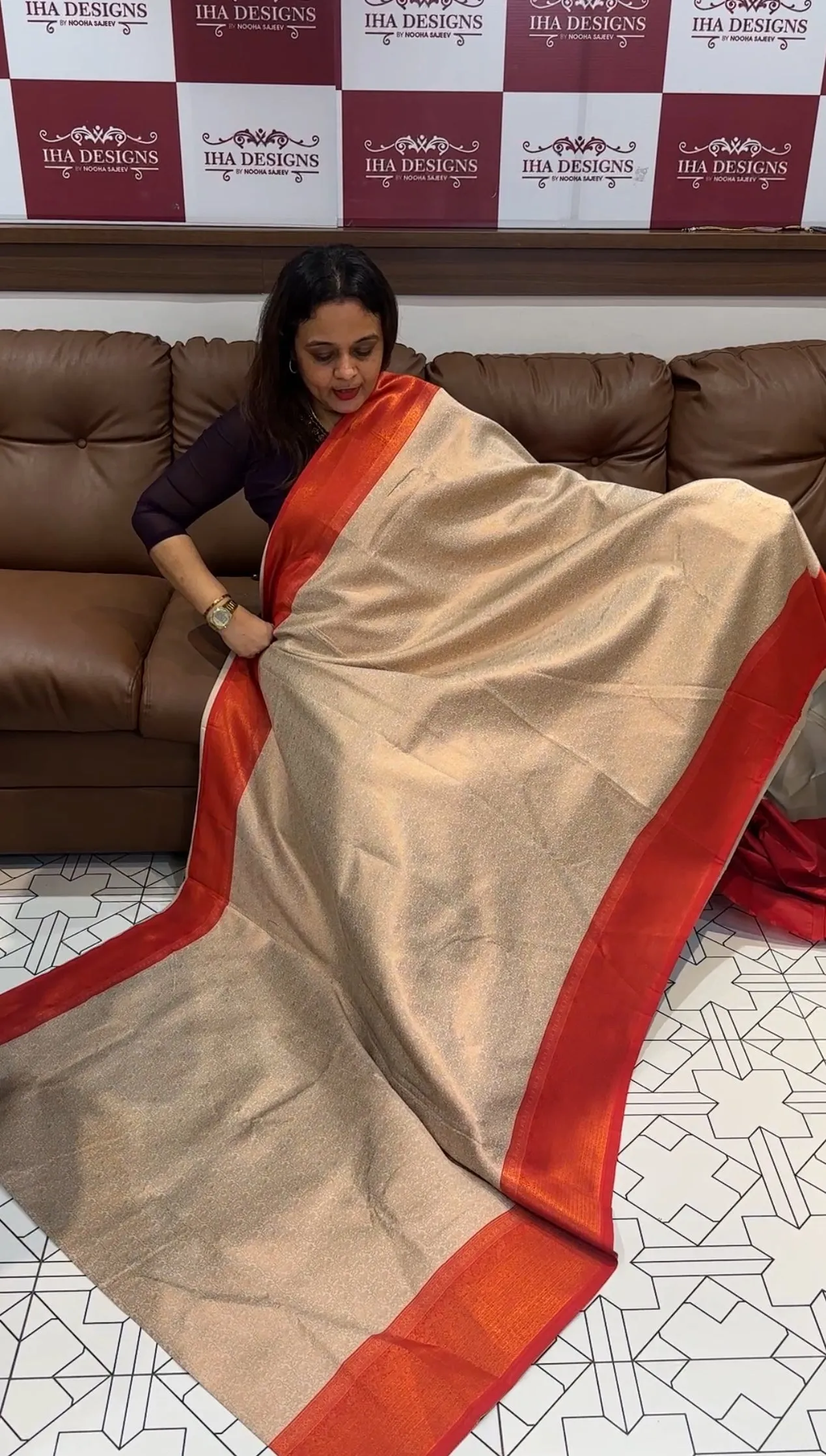 BUDGET BUY SEMI SILK SAREE - IHA 14514