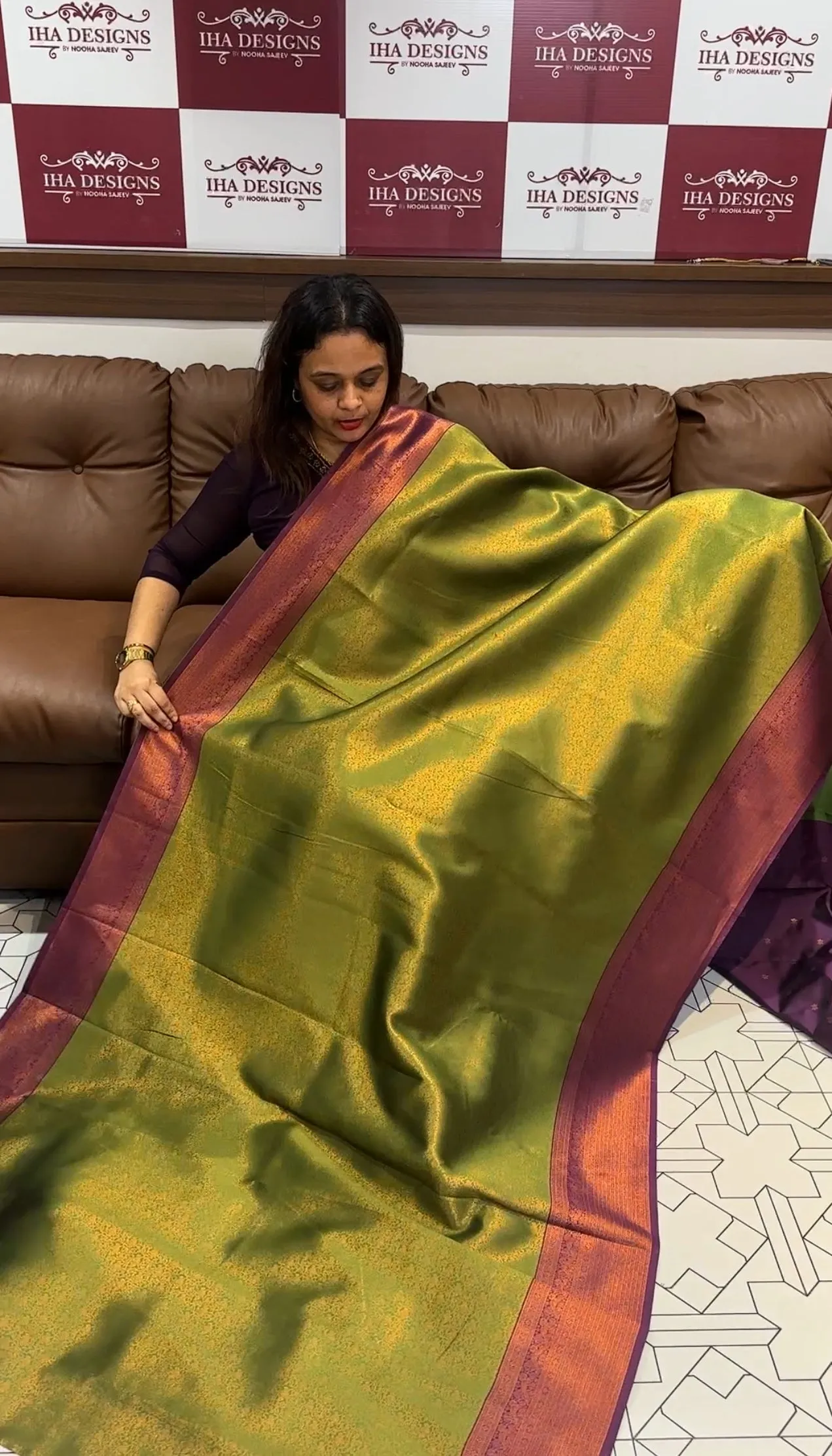 BUDGET BUY SEMI SILK SAREE - IHA 14514