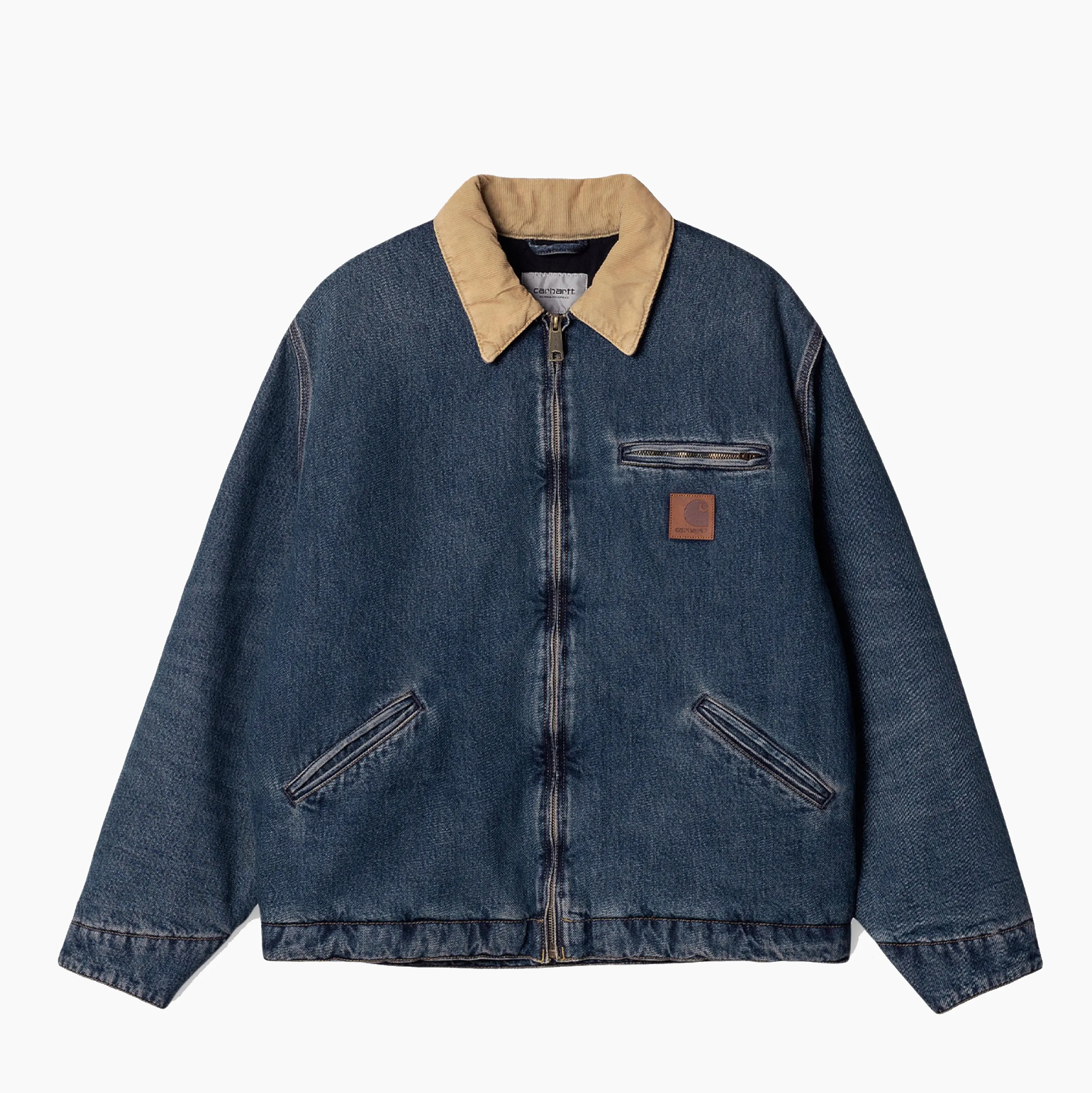 CARHARTT WIP DETROIT JACKET OG DENIM 034734-2XN