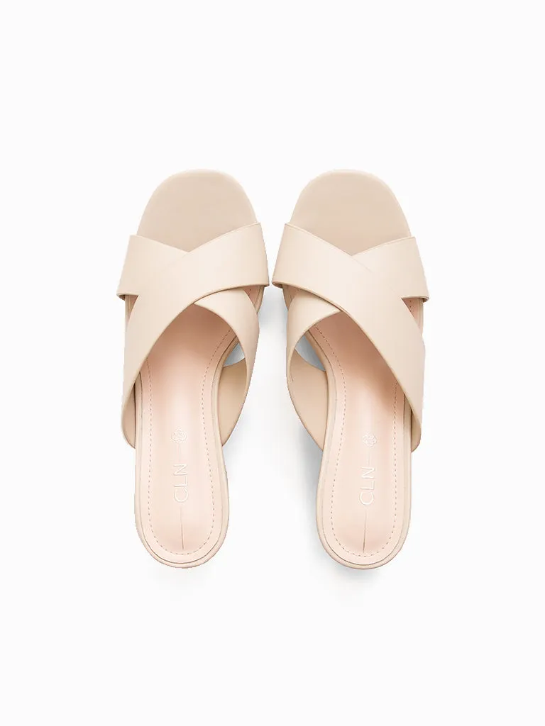 Carlina Heeled Slides