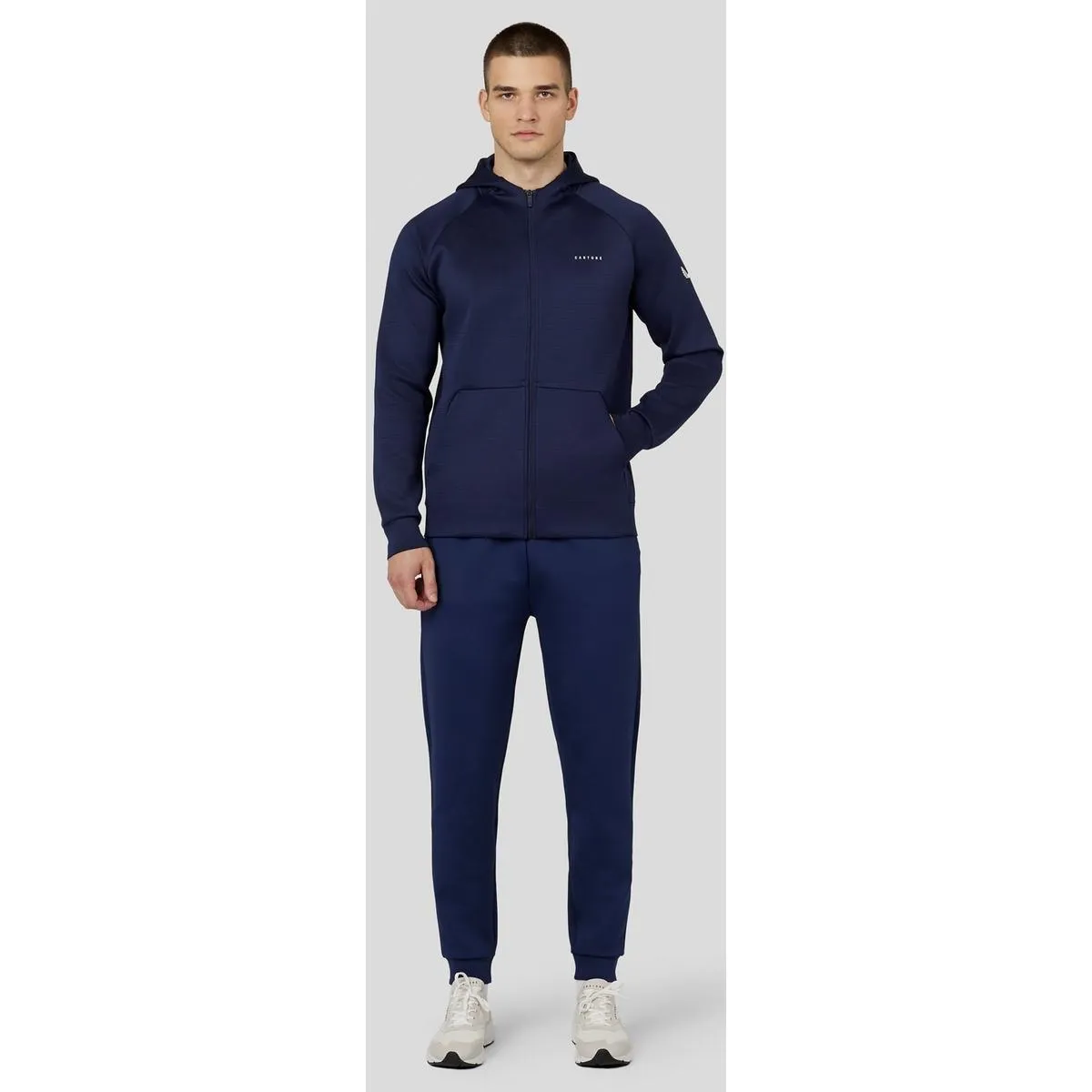 Castore Aeroscuba Zip Through Hoodie Navy