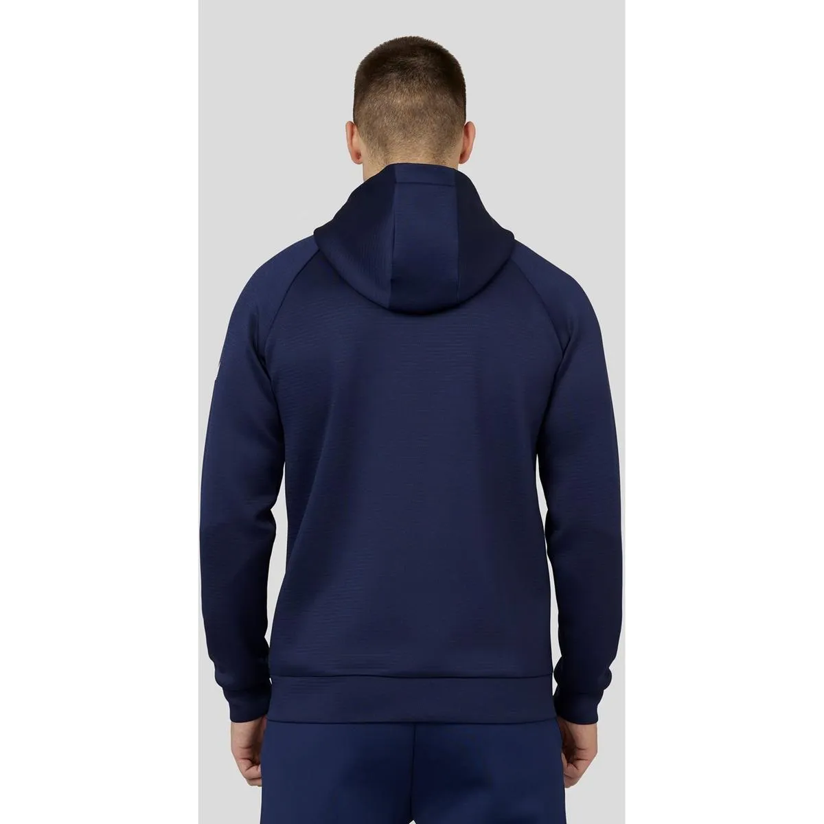 Castore Aeroscuba Zip Through Hoodie Navy