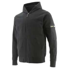 Caterpillar Loopback Full Zip Hoodie Black