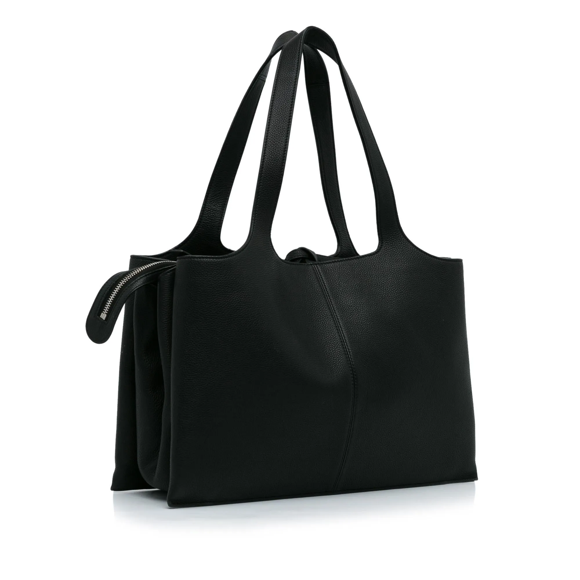 Celine Leather Trifold Tote Bag (SHG-GCRbza)