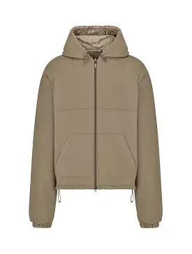 CHRISTIAN DIOR COUTURE REVERSIBLE HOODED SPORTS JACKET