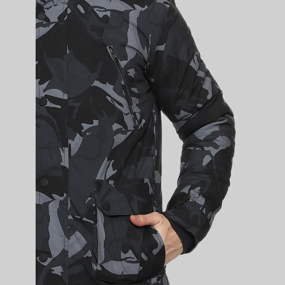 CL SPORT BY CARLTON LONDON CAMOUFLAGE FULL SLEEVES JACKET FOR MEN