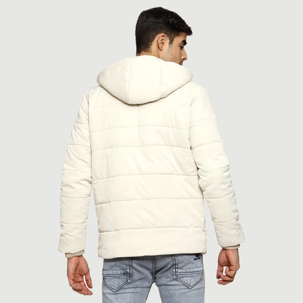 CL SPORT BY CARLTON LONDON FULL SLEEVES PUFFER JACKET FOR MEN