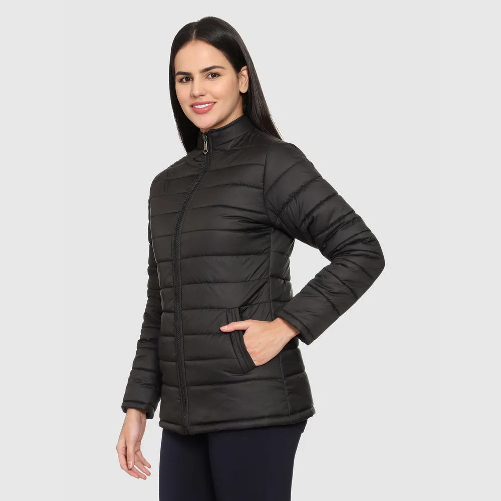 CL SPORT BY CARLTON LONDON REVERSIBLE FULL SLEEVES JACKET FOR WOMEN