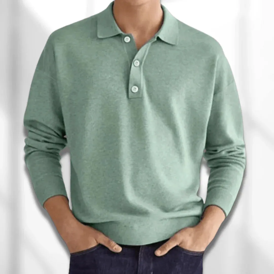 ClassicEase Polo Sweater