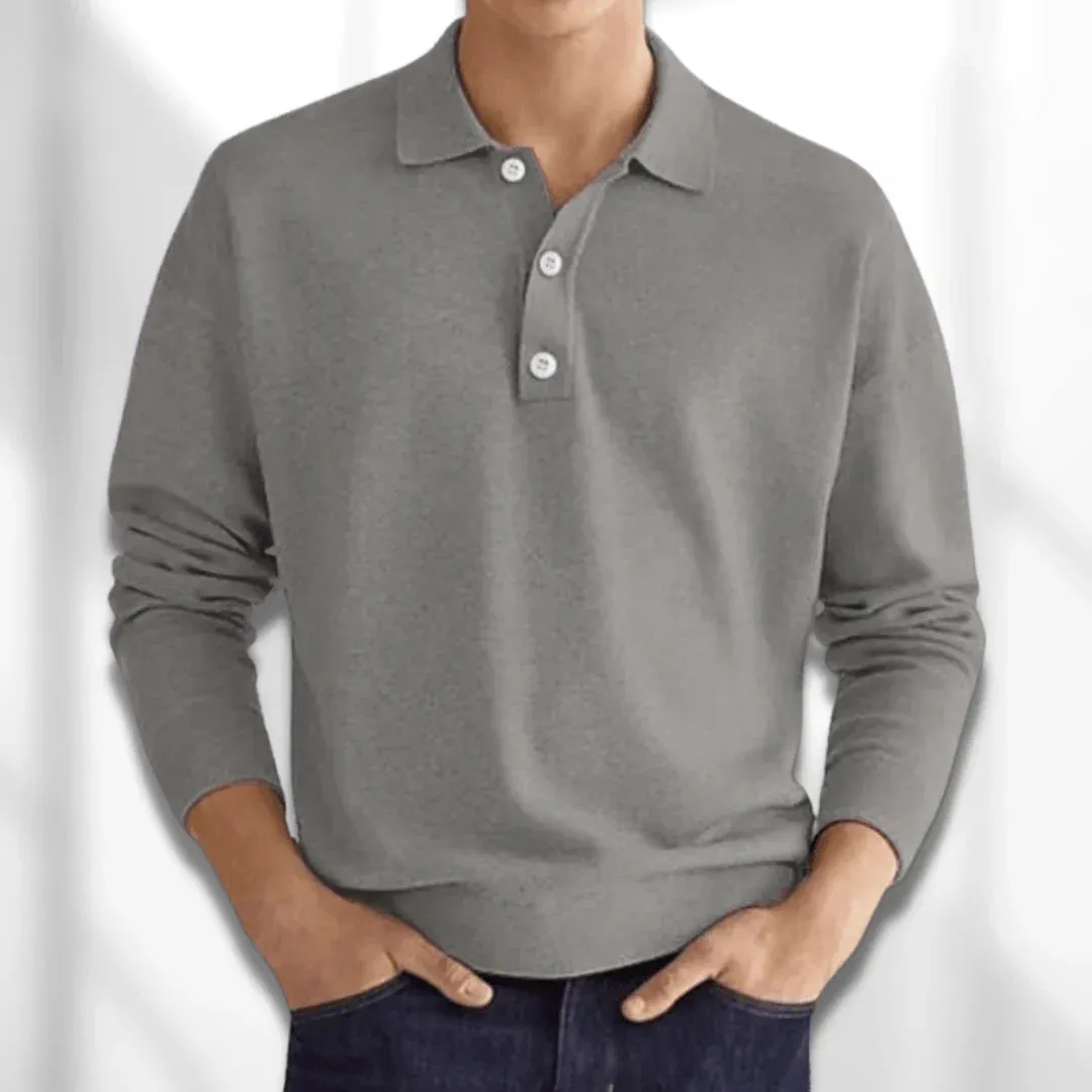 ClassicEase Polo Sweater