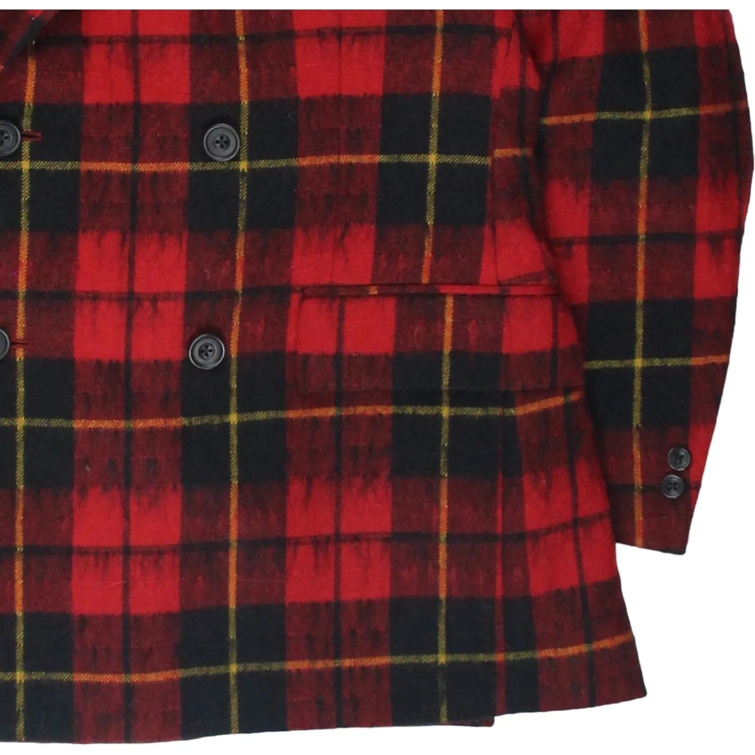 Dege & Skinner Red Tartan DB Blazer