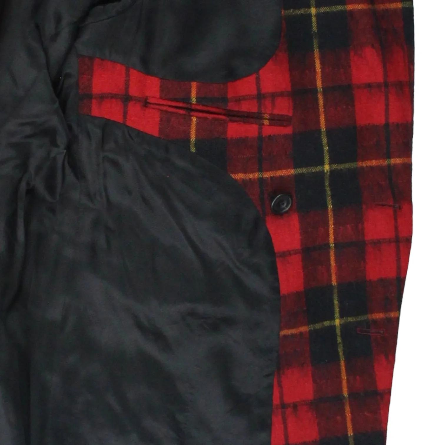 Dege & Skinner Red Tartan DB Blazer