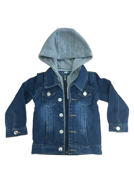 Denim Hoodie Jacket