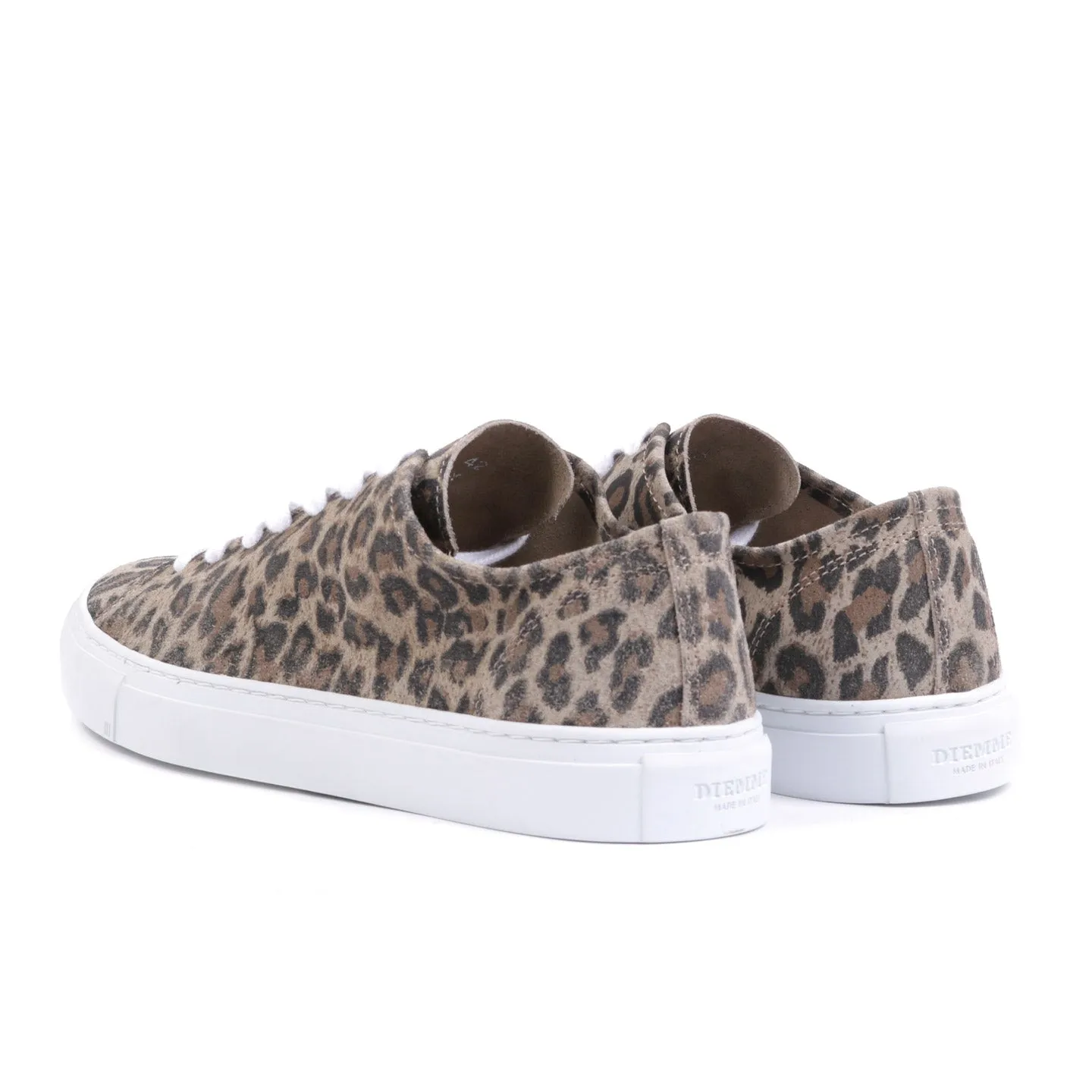 DIEMME LORIA LOW SUEDE LEOPARD