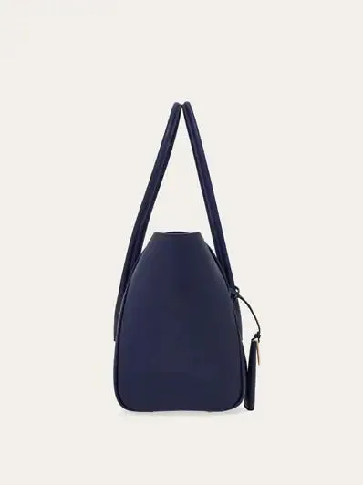 East-West Tote Bag in Midnight Blue (L)