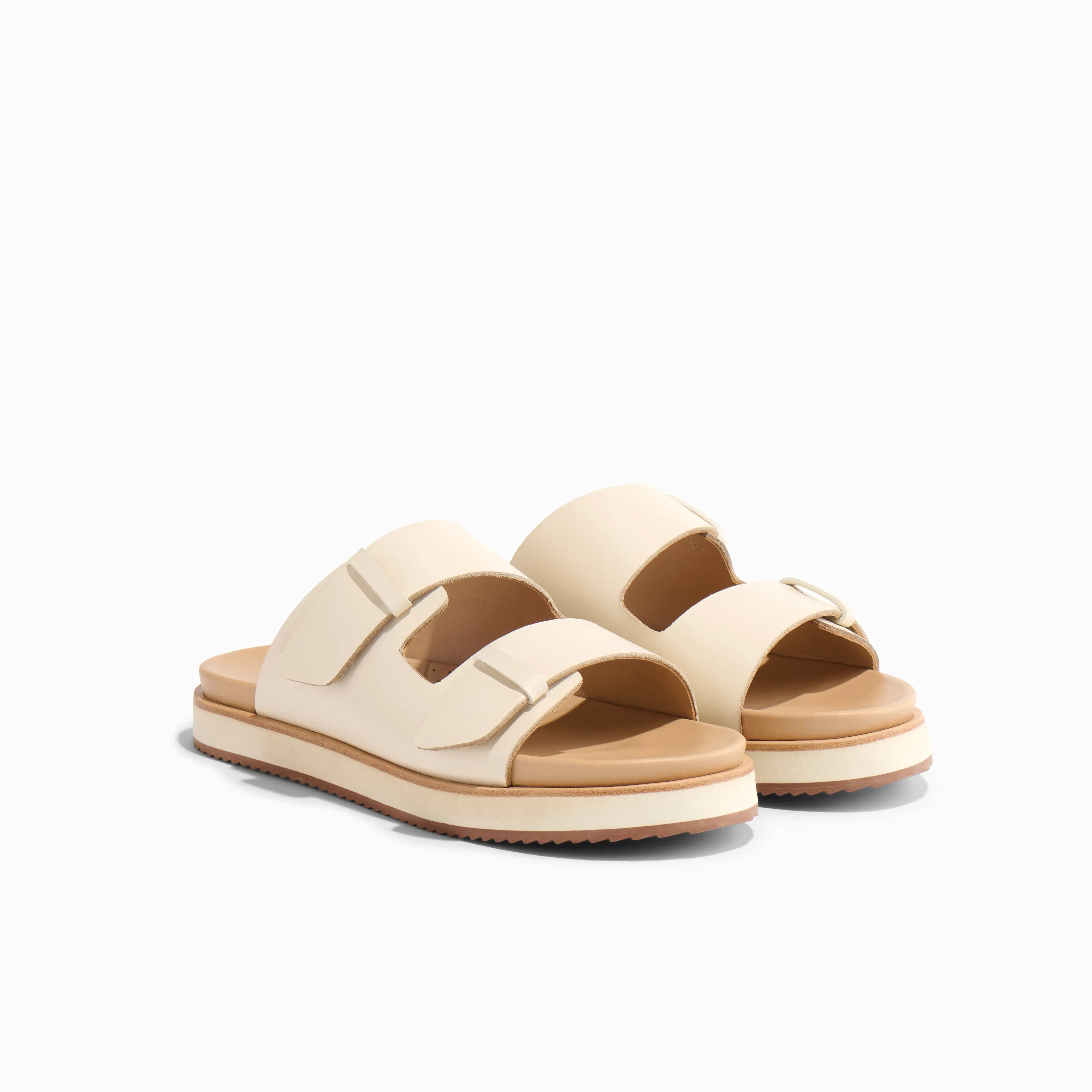 Ella Flatform Slide Bone