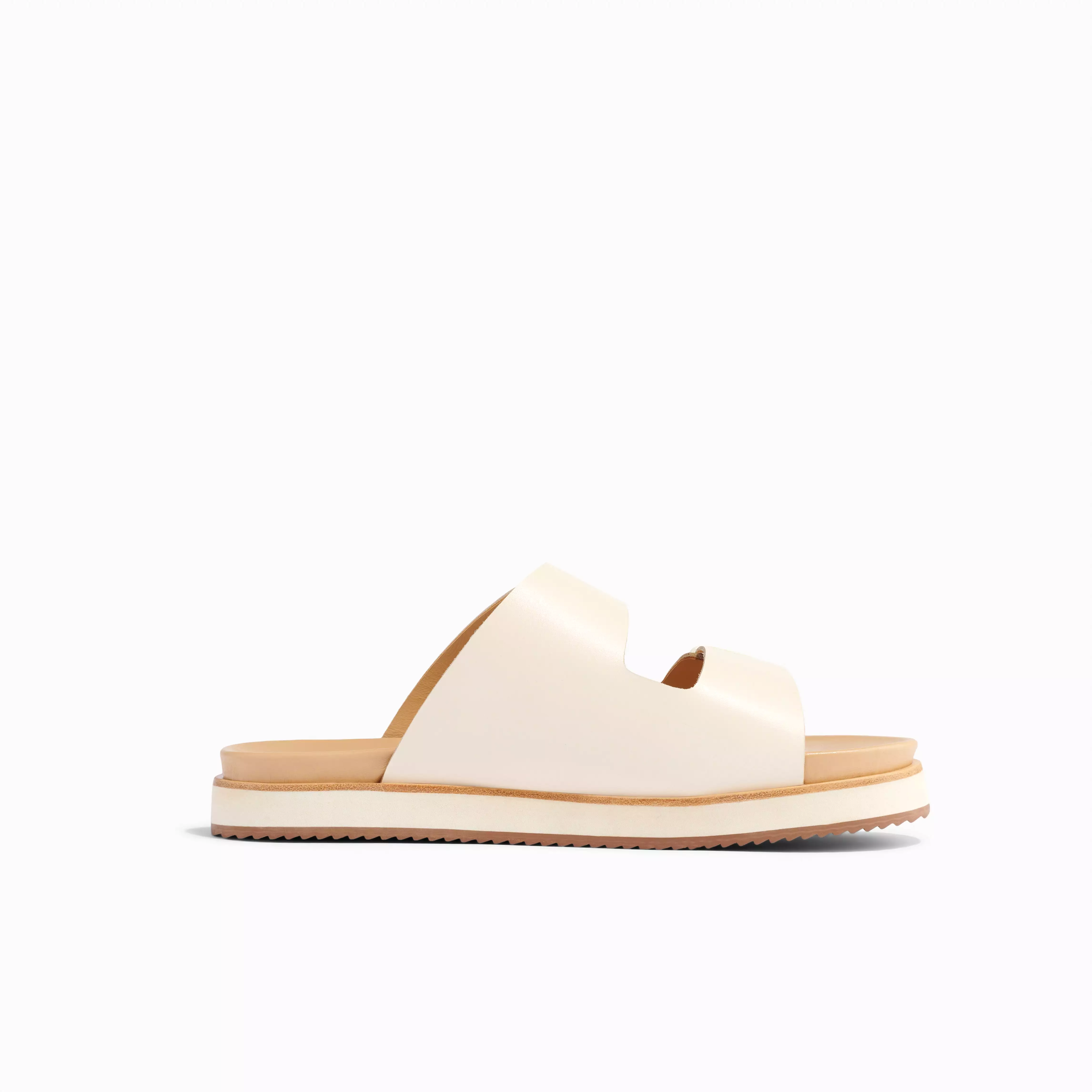 Ella Flatform Slide Bone