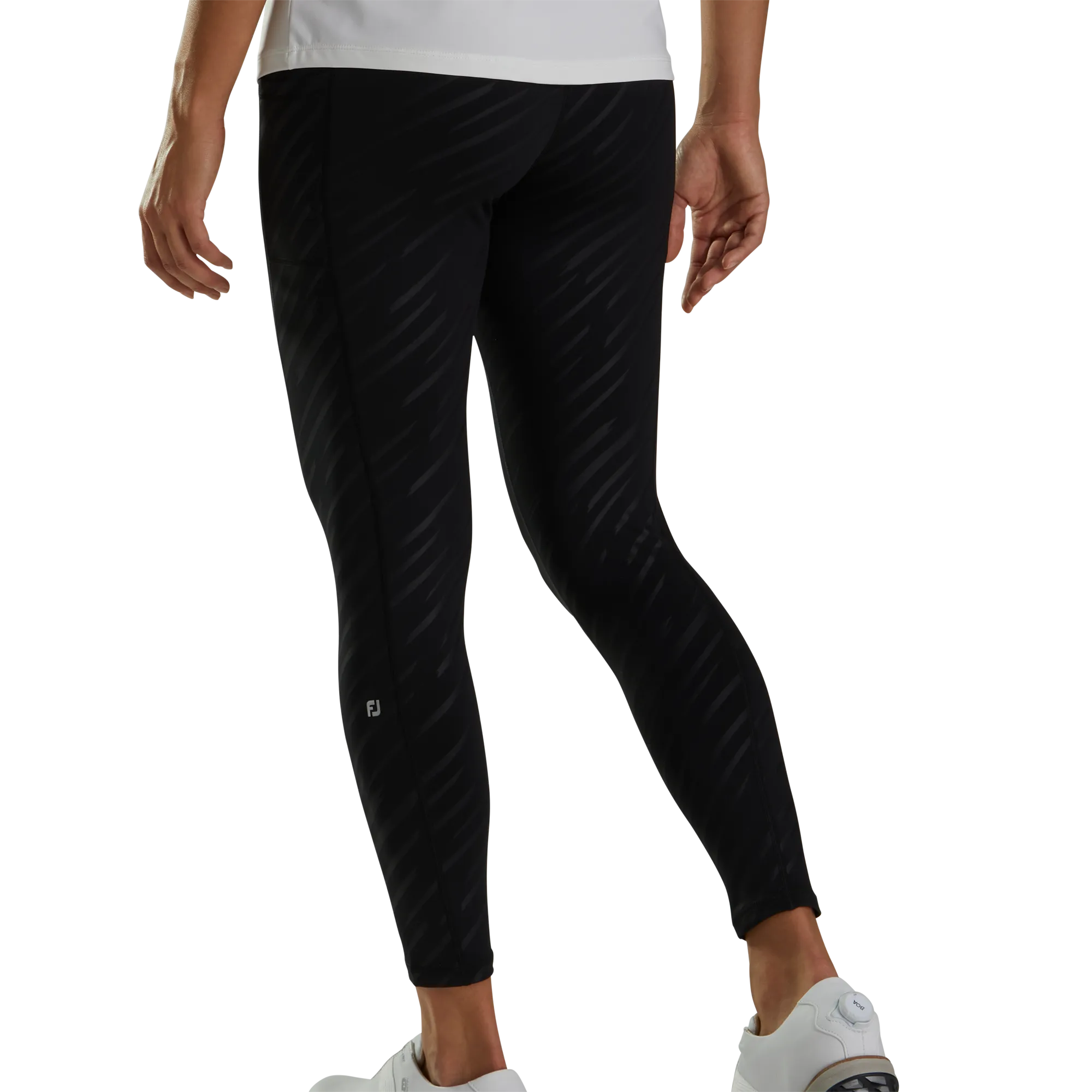 Embossed Leggings Women