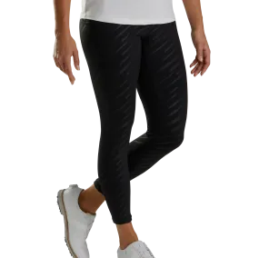 Embossed Leggings Women