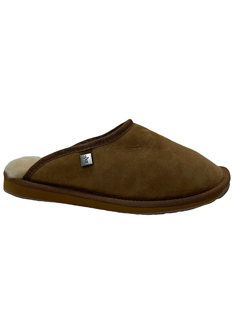 EMU Australia Platinum Esperence Men's Slipper in Chestnut