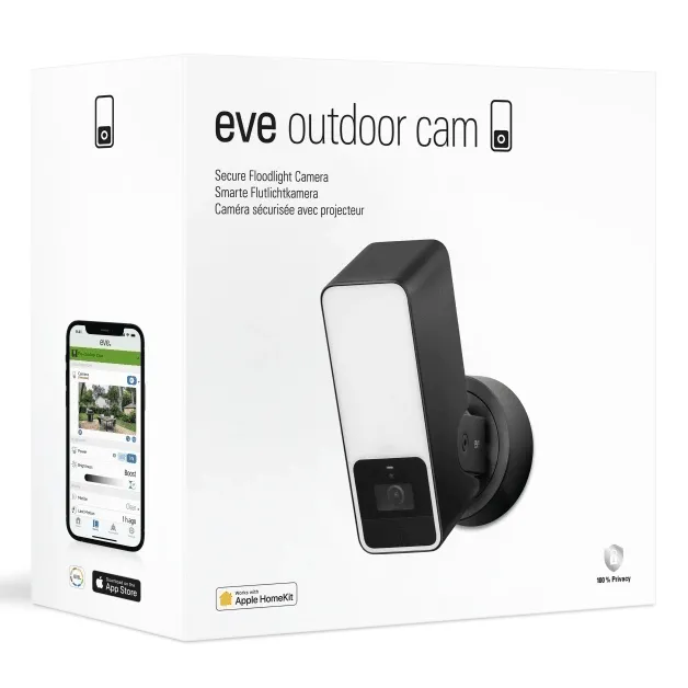 Eve Outdoor Cam Secure Floodlight Camera