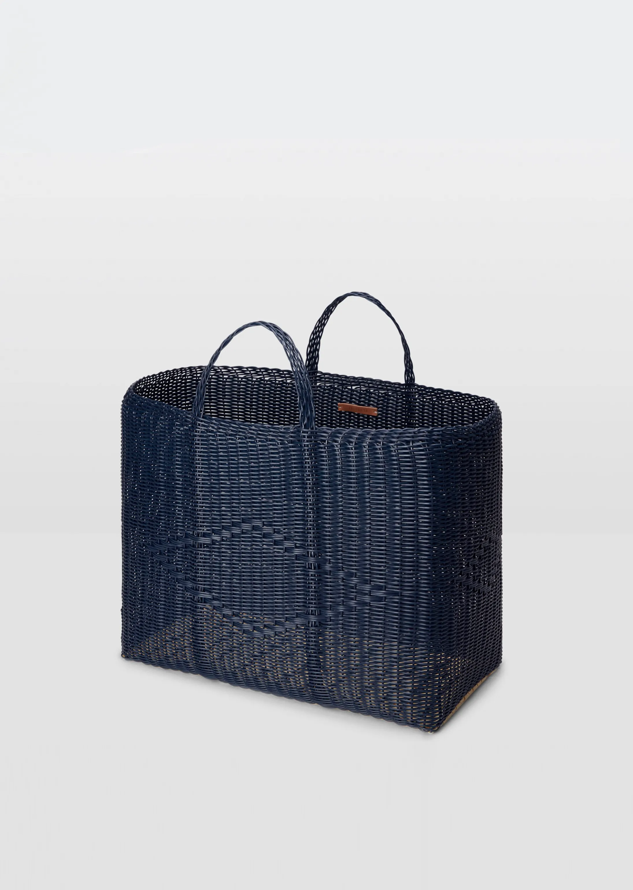 Extra Large Basket Tote Bag — Midnight