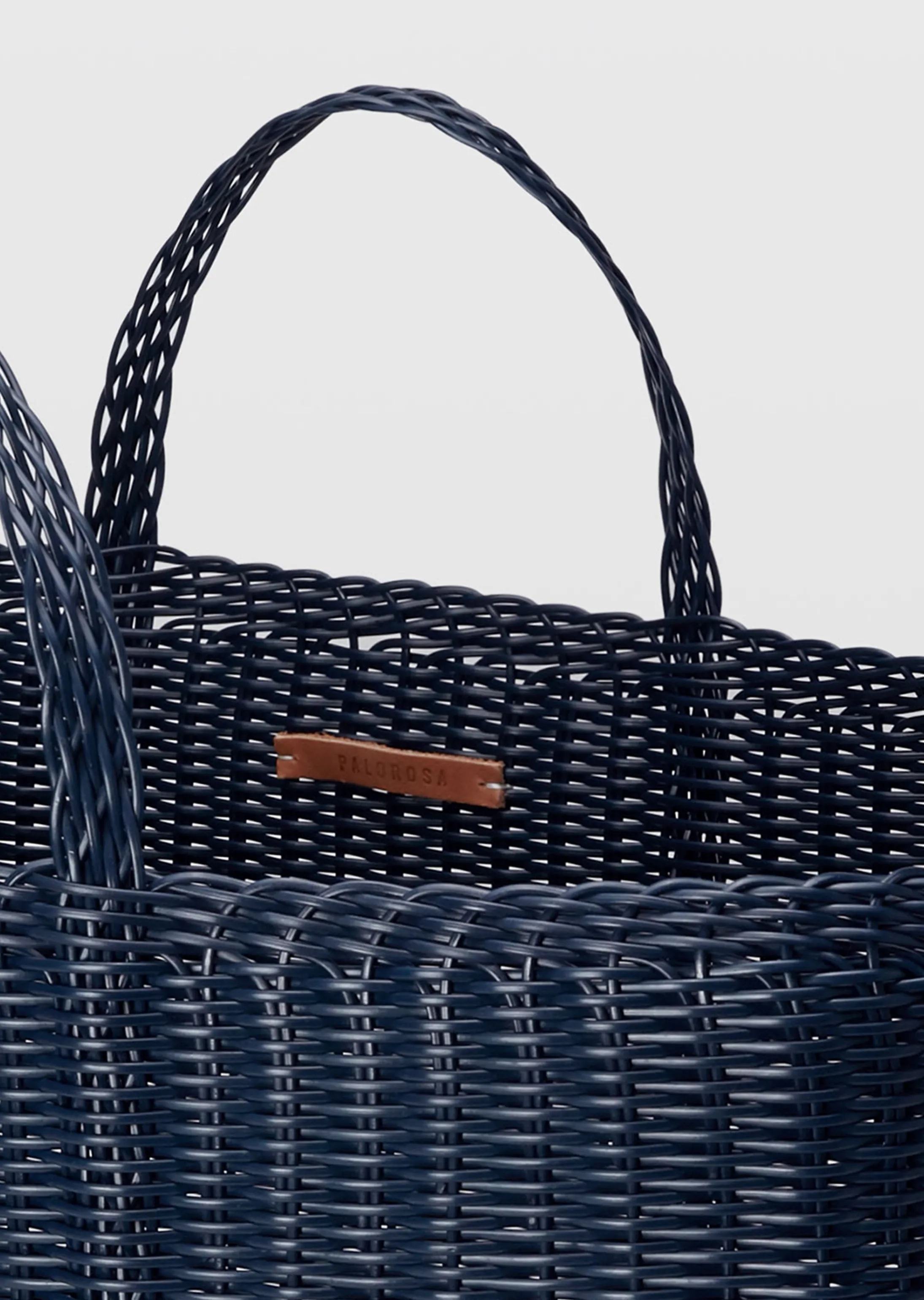 Extra Large Basket Tote Bag — Midnight