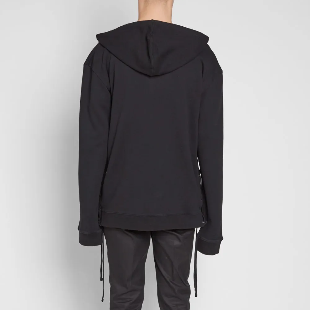 Faith Connexion Laced Hooded SweatBlack