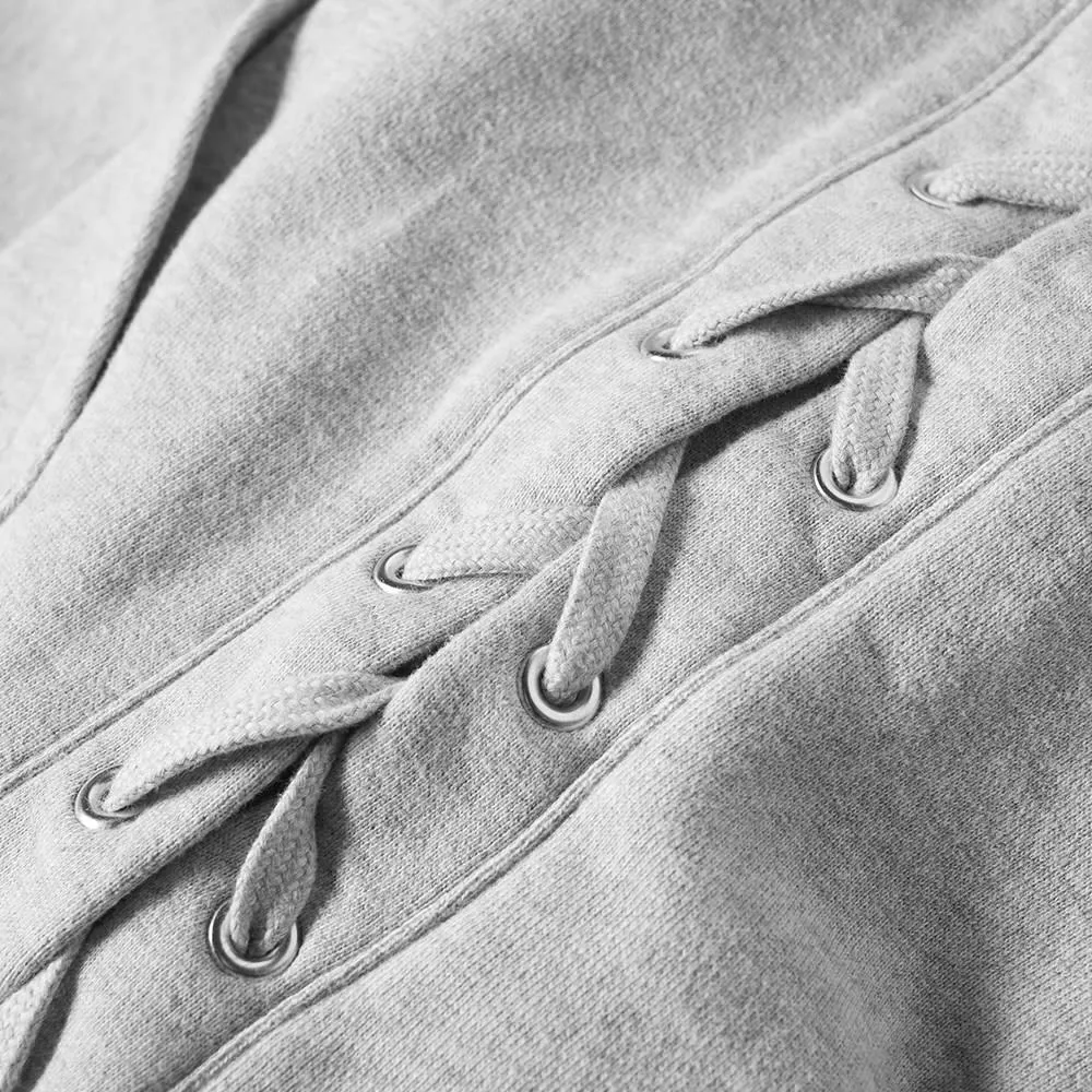 Faith Connexion Laced Hooded SweatGrey