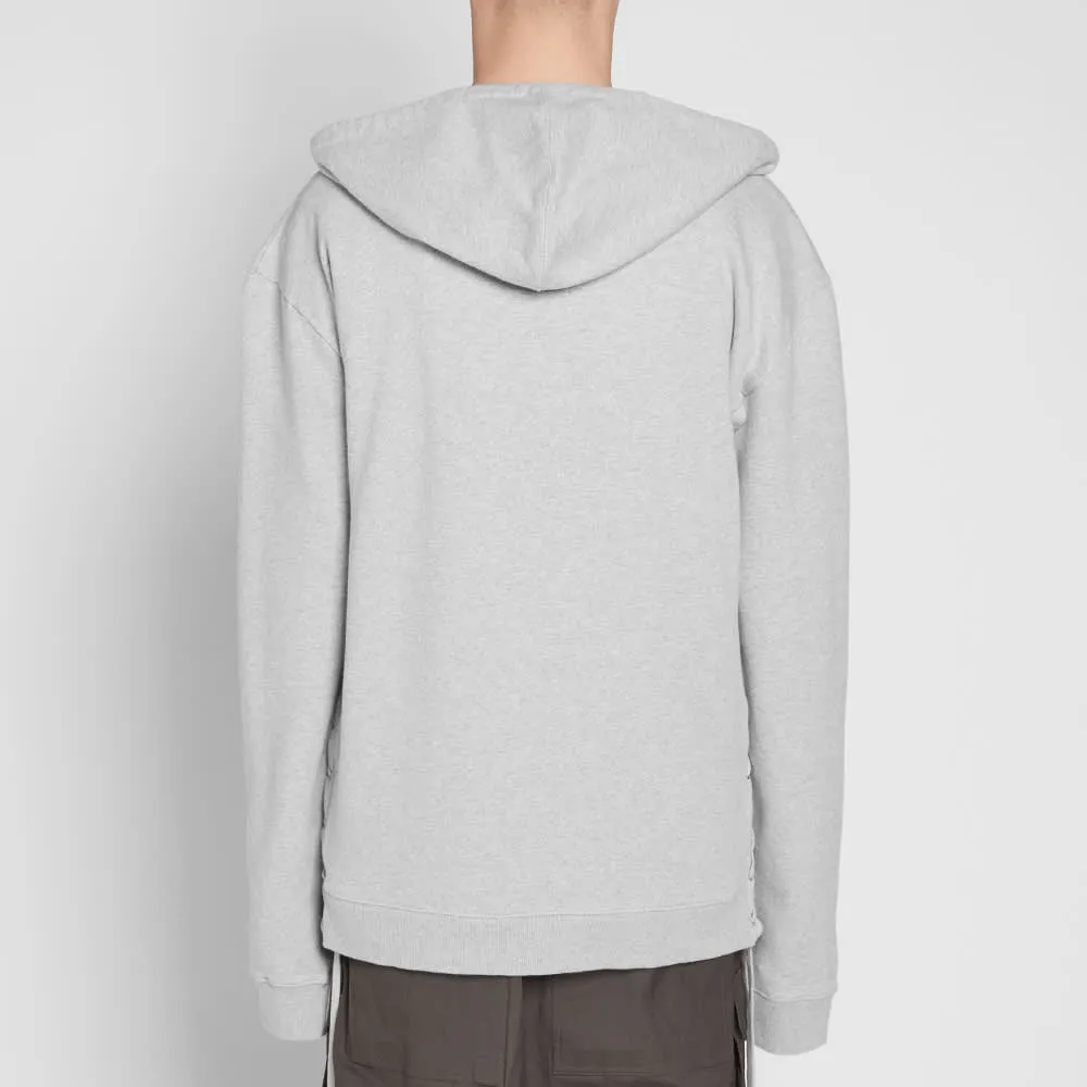 Faith Connexion Laced Hooded SweatGrey