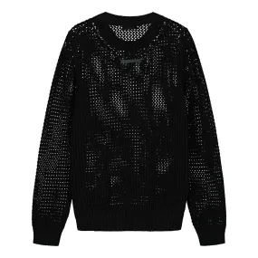 FISHNET KNIT SWEATER