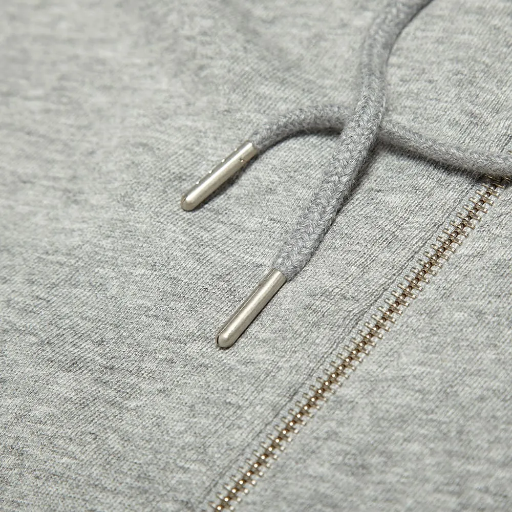 Fred Perry Tipped Hooded SweatVintage Steel Marl